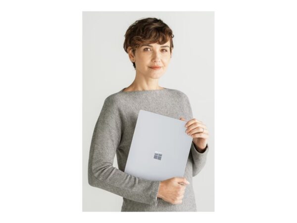 MICROSOFT Surface Laptop 6 – Intel Core Ultra 5 135H – 15p – 8Go – 256Go – W11P – Platine – PC – Ordinateur Portable – AZERTY