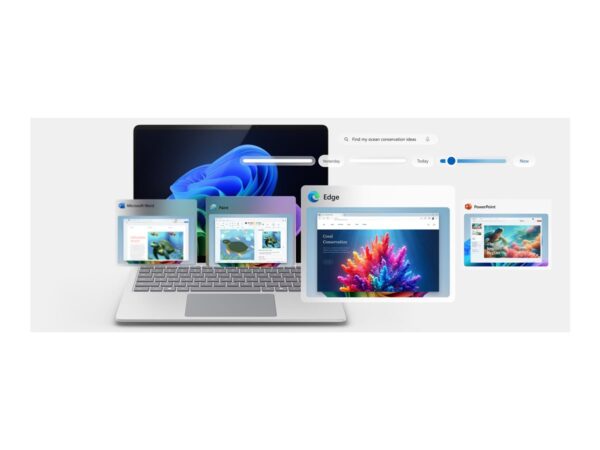 MICROSOFT Surface Laptop 7 – Snapdragon X Elite – 13p – 16Go – 512Go – W11P – Platine – PC – Ordinateur Portable – AZERTY