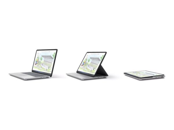 MICROSOFT Surface Laptop Studio 2 – Intel Core i7-13800H – 14.4p – 64Go – 1To – RTX4060 – W11P – Platine – PC Portable – AZERTY