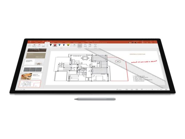 MICROSOFT Surface Pen – Stylet – 2 boutons – Bluetooth 4.0 – Pile AAAA – Surface Pro – Platine
