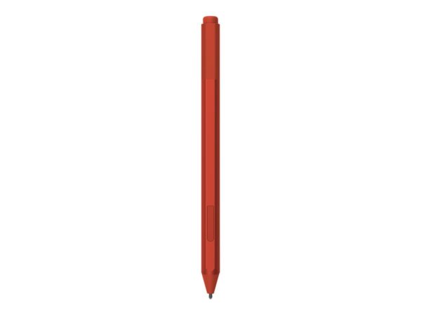 MICROSOFT Surface Pen – Stylet – 2 boutons – Bluetooth 4.0 – Pile AAAA – Surface Pro – Rouge Coquelicot