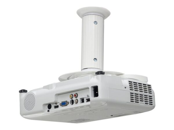 NEOMOUNTS BEAMER-C80WHITE Support de plafond pour vidéoprojecteur – h 13-20 cm – orientable