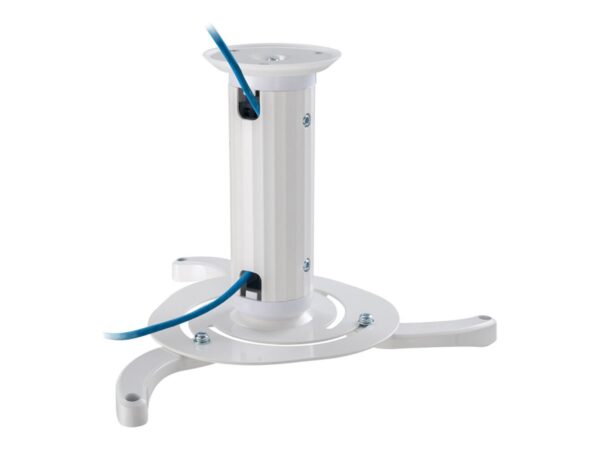 NEOMOUNTS BEAMER-C80WHITE Support de plafond pour vidéoprojecteur – h 13-20 cm – orientable