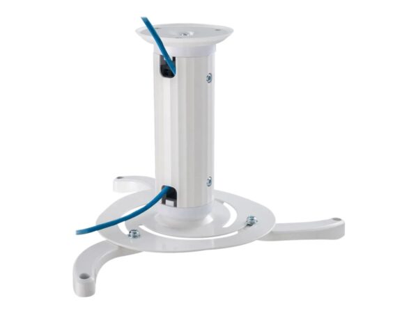NEOMOUNTS BEAMER-C80WHITE Support de plafond pour vidéoprojecteur – h 13-20 cm – orientable