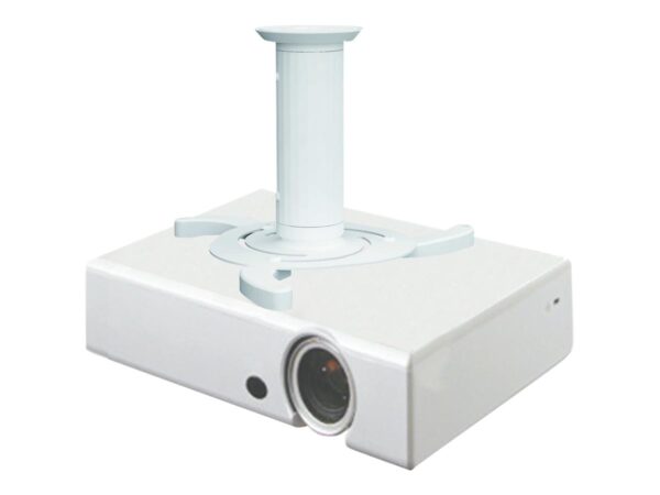 NEOMOUNTS BEAMER-C80WHITE Support de plafond pour vidéoprojecteur – h 13-20 cm – orientable