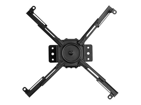 NEOMOUNTS CL25-530BL1 Support de plafond pour vidéoprojecteur – h 25.5 cm – installation facile – orientable