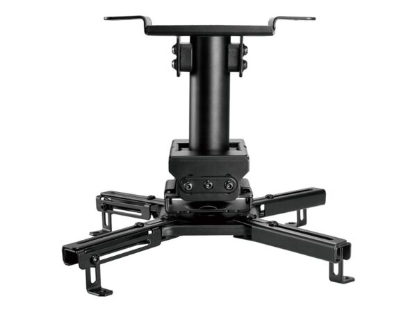 NEOMOUNTS CL25-530BL1 Support de plafond pour vidéoprojecteur – h 25.5 cm – installation facile – orientable