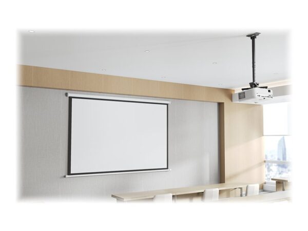 NEOMOUNTS CL25-540BL1 Support de plafond pour vidéoprojecteur – h 60.5-90.5 cm – installation facile – orientable