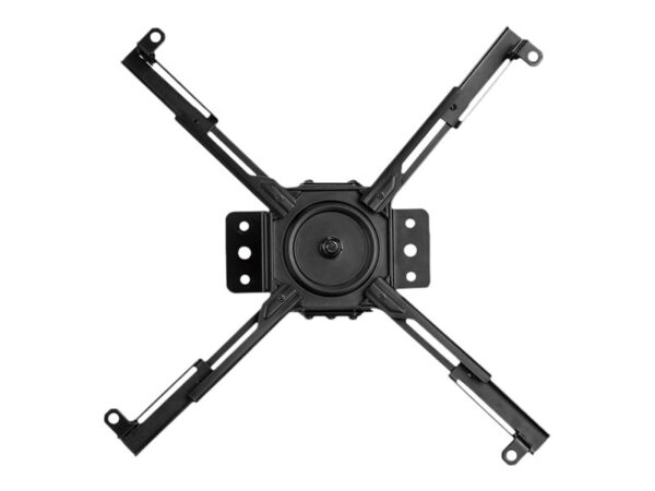 NEOMOUNTS CL25-540BL1 Support de plafond pour vidéoprojecteur – h 60.5-90.5 cm – installation facile – orientable