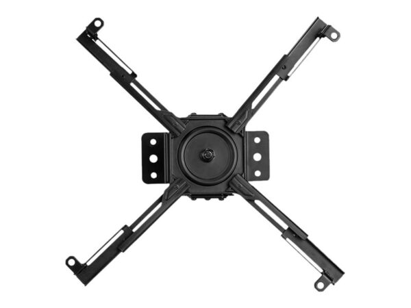 NEOMOUNTS CL25-540BL1 Support de plafond pour vidéoprojecteur – h 60.5-90.5 cm – installation facile – orientable