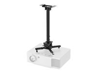 NEOMOUNTS CL25-540BL1 Support de plafond pour vidéoprojecteur – h 60.5-90.5 cm – installation facile – orientable