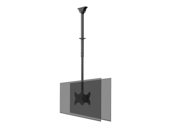 NEOMOUNTS CL35-340BL22 Support de plafond pour double écran 23-42p – h 106-156 cm