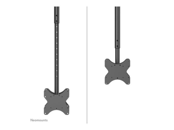 NEOMOUNTS CL35-340BL22 Support de plafond pour double écran 23-42p – h 106-156 cm