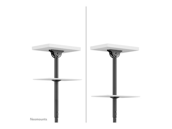 NEOMOUNTS CL35-440BL16L Support de plafond pour écran de 37-70p – h 106-156 cm