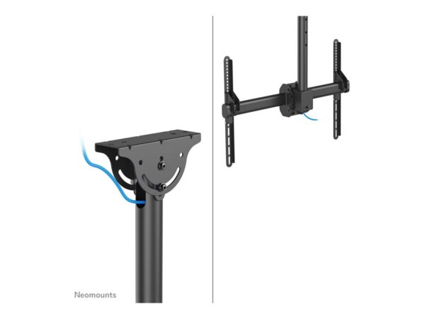 NEOMOUNTS CL35-440BL16L Support de plafond pour écran de 37-70p – h 106-156 cm
