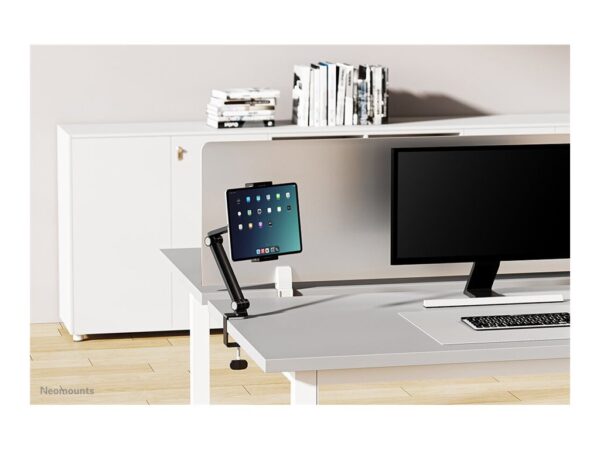 NEOMOUNTS DS15-545BL1 Support pour tablette à pince pour bureau 4.7-12.9p – universel – orientable