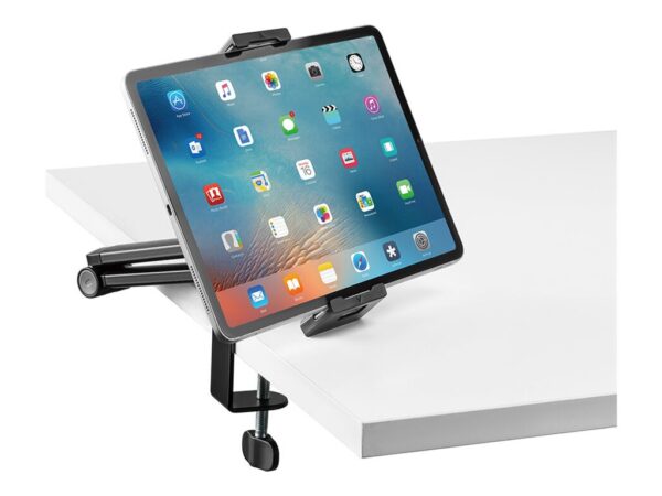 NEOMOUNTS DS15-545BL1 Support pour tablette à pince pour bureau 4.7-12.9p – universel – orientable
