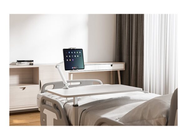 NEOMOUNTS DS15-545WH1 Support pour tablette à pince pour bureau 4.7-12.9p – universel – orientable