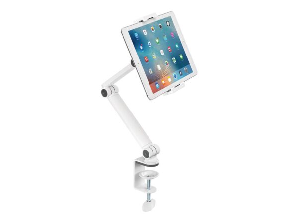 NEOMOUNTS DS15-545WH1 Support pour tablette à pince pour bureau 4.7-12.9p – universel – orientable
