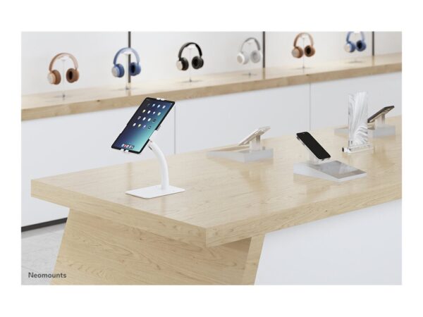 NEOMOUNTS DS15-625WH1 Support de bureau pour tablette 7.9-11p – verrouillable – universel