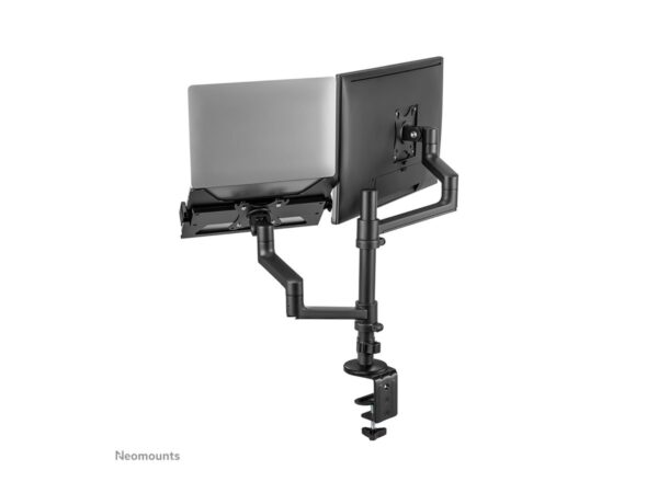 NEOMOUNTS DS20-425BL2 Support décran à fixer avec support pour ordinateur portable 17-27p – économie despace