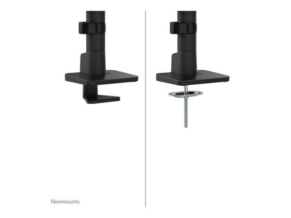 NEOMOUNTS DS65S-950BL2 Support décran à fixer 24-34p – ressort à gaz – Topfix – multiréglable – arrêt 180