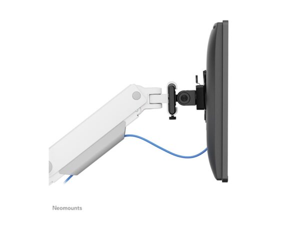 NEOMOUNTS DS65S-950WH2 Support décran à fixer 24-34p – ressort à gaz – Topfix – multiréglable – arrêt 180