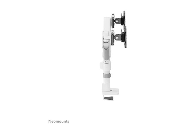 NEOMOUNTS DS65S-950WH2 Support décran à fixer 24-34p – ressort à gaz – Topfix – multiréglable – arrêt 180