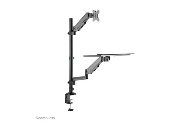NEOMOUNTS DS90-325BL1 Station de travail assis-debout pour bureau 17-32p – ressort à gaz