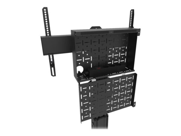 NEOMOUNTS FL50S-825BL1 Support au sol mobile pour écran 37-75p – TÜV
