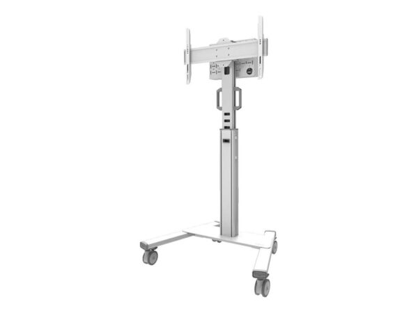 NEOMOUNTS FL50S-825WH1 Support au sol mobile pour écran 37-75p – TÜV