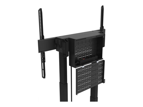 NEOMOUNTS FL55-875BL1 Support au sol mobile pour écran 55-100p – motorisé – TÜV