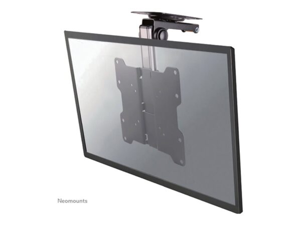 NEOMOUNTS FPMA-C020BLACK Support de plafond pour écran de 10-40p – h 26.5-40 cm