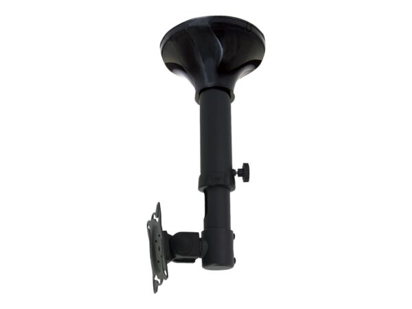 NEOMOUNTS FPMA-C025BLACK Support de plafond pour écran de 10-30p – h 37-47 cm – inclinable