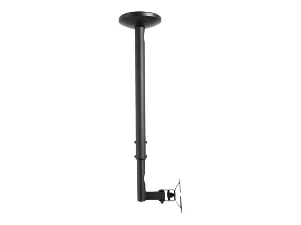 NEOMOUNTS FPMA-C050BLACK Support de plafond pour écran de 10-30p – h 60-85 cm