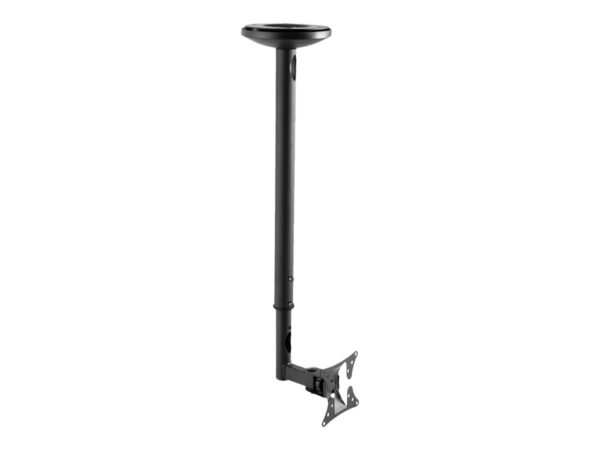 NEOMOUNTS FPMA-C050BLACK Support de plafond pour écran de 10-30p – h 60-85 cm