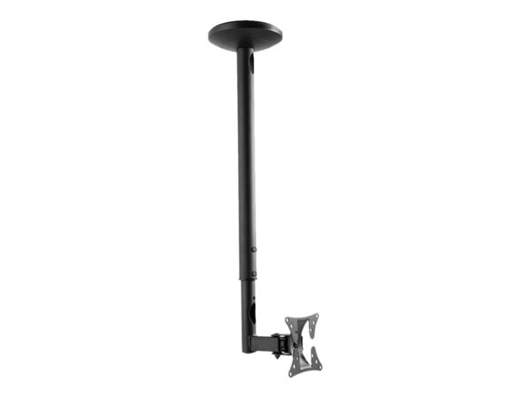 NEOMOUNTS FPMA-C050BLACK Support de plafond pour écran de 10-30p – h 60-85 cm