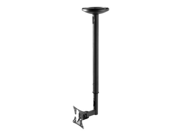 NEOMOUNTS FPMA-C050BLACK Support de plafond pour écran de 10-30p – h 60-85 cm