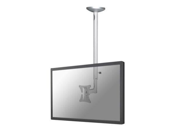 NEOMOUNTS FPMA-C050SILVER Support de plafond pour écran de 10-30p – h 60-85 cm
