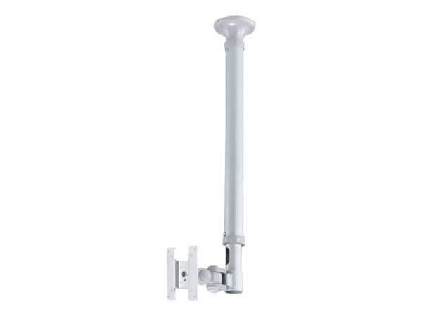NEOMOUNTS FPMA-C100SILVER Support de plafond pour écran de 10-30p – h 79-129 cm