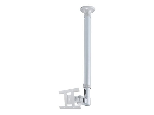 NEOMOUNTS FPMA-C100SILVER Support de plafond pour écran de 10-30p – h 79-129 cm