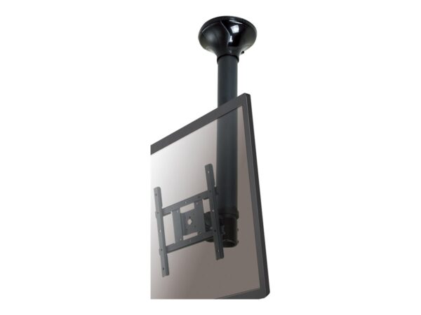 NEOMOUNTS FPMA-C200BLACK Support de plafond pour écran de 10-40p – h 64-104 cm
