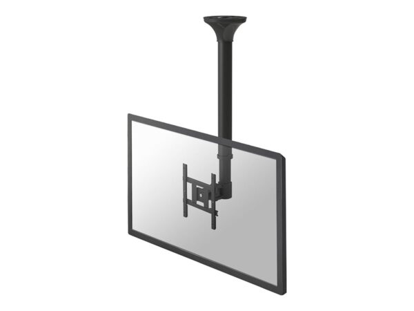 NEOMOUNTS FPMA-C200BLACK Support de plafond pour écran de 10-40p – h 64-104 cm