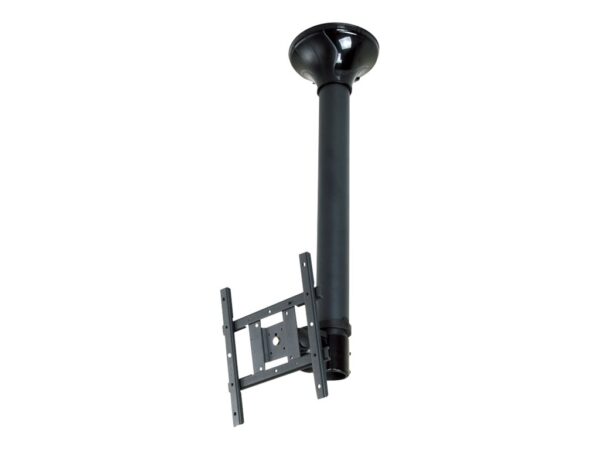 NEOMOUNTS FPMA-C200BLACK Support de plafond pour écran de 10-40p – h 64-104 cm