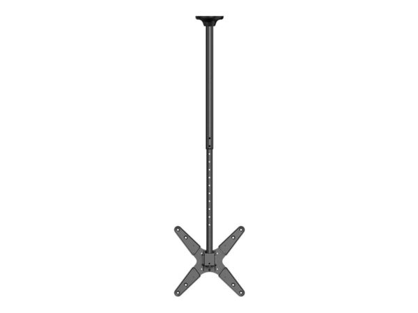 NEOMOUNTS FPMA-C340BLACK Support de plafond pour écran de 32-75p – h 106-156 cm