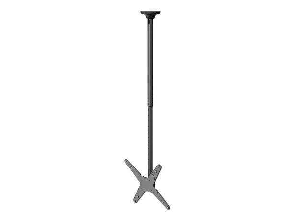 NEOMOUNTS FPMA-C340BLACK Support de plafond pour écran de 32-75p – h 106-156 cm