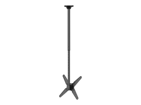 NEOMOUNTS FPMA-C340BLACK Support de plafond pour écran de 32-75p – h 106-156 cm