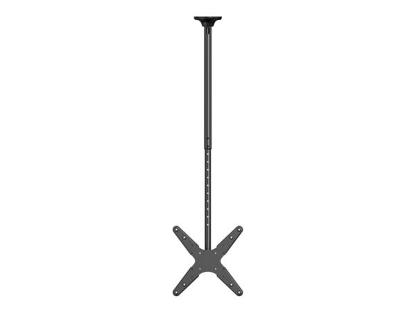 NEOMOUNTS FPMA-C340BLACK Support de plafond pour écran de 32-75p – h 106-156 cm