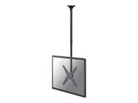 NEOMOUNTS FPMA-C340BLACK Support de plafond pour écran de 32-75p – h 106-156 cm