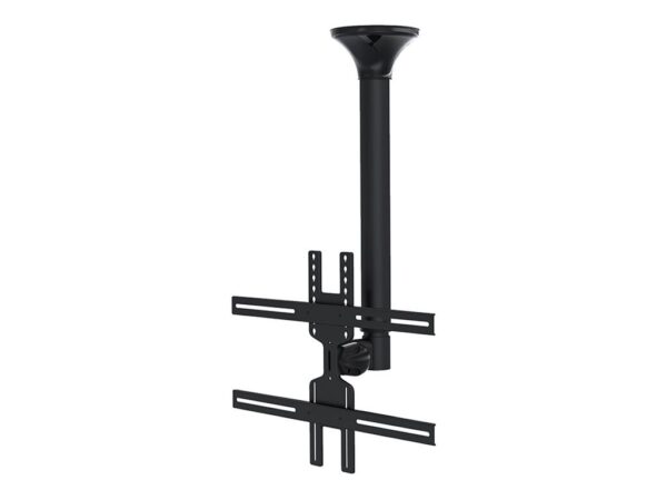 NEOMOUNTS FPMA-C400BLACK Support de plafond pour écran de 32-60p – h 64-104 cm